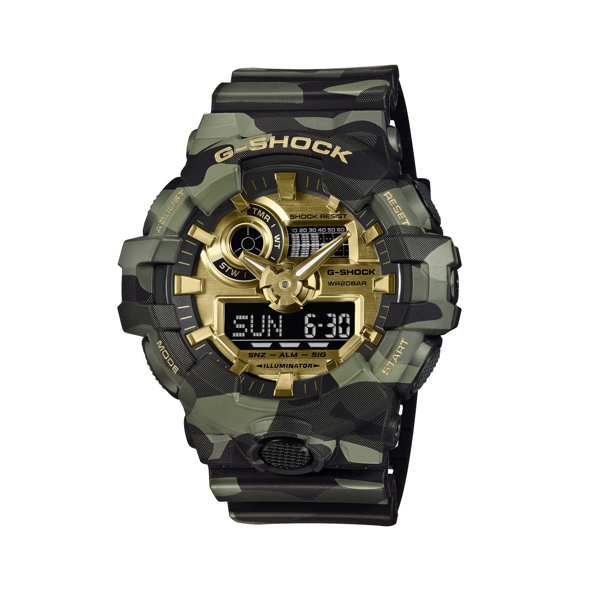 CASIO G-SHOCK Mod. BOLD - CAMO AND GOLD SERIE-0