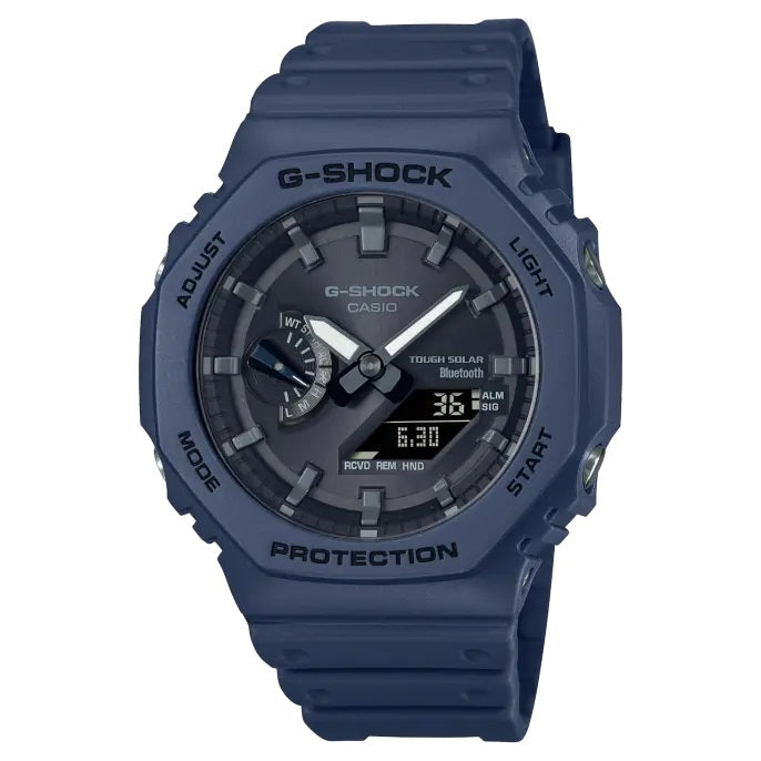 CASIO G-SHOCK Mod. NEW OAK Navy Blue - Tough Solar, Bluetooth-0