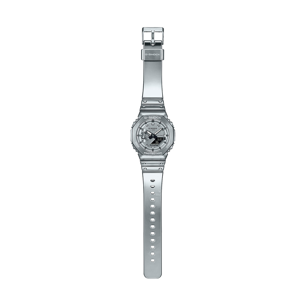 CASIO G-SHOCK Mod. G-STEEL - FINE METALLIC SERIES - SILVER-1