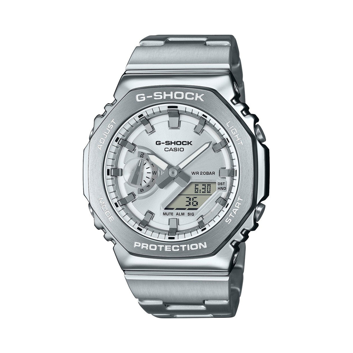 CASIO G-SHOCK Mod. OAK G-STEEL CLASSIC SILVER-0