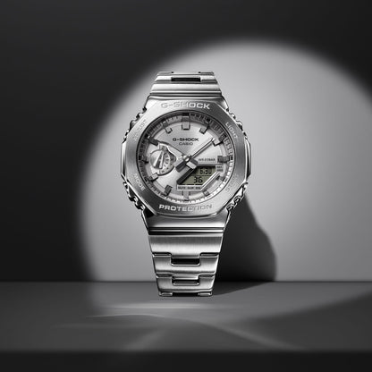 CASIO G-SHOCK Mod. OAK G-STEEL CLASSIC SILVER-10