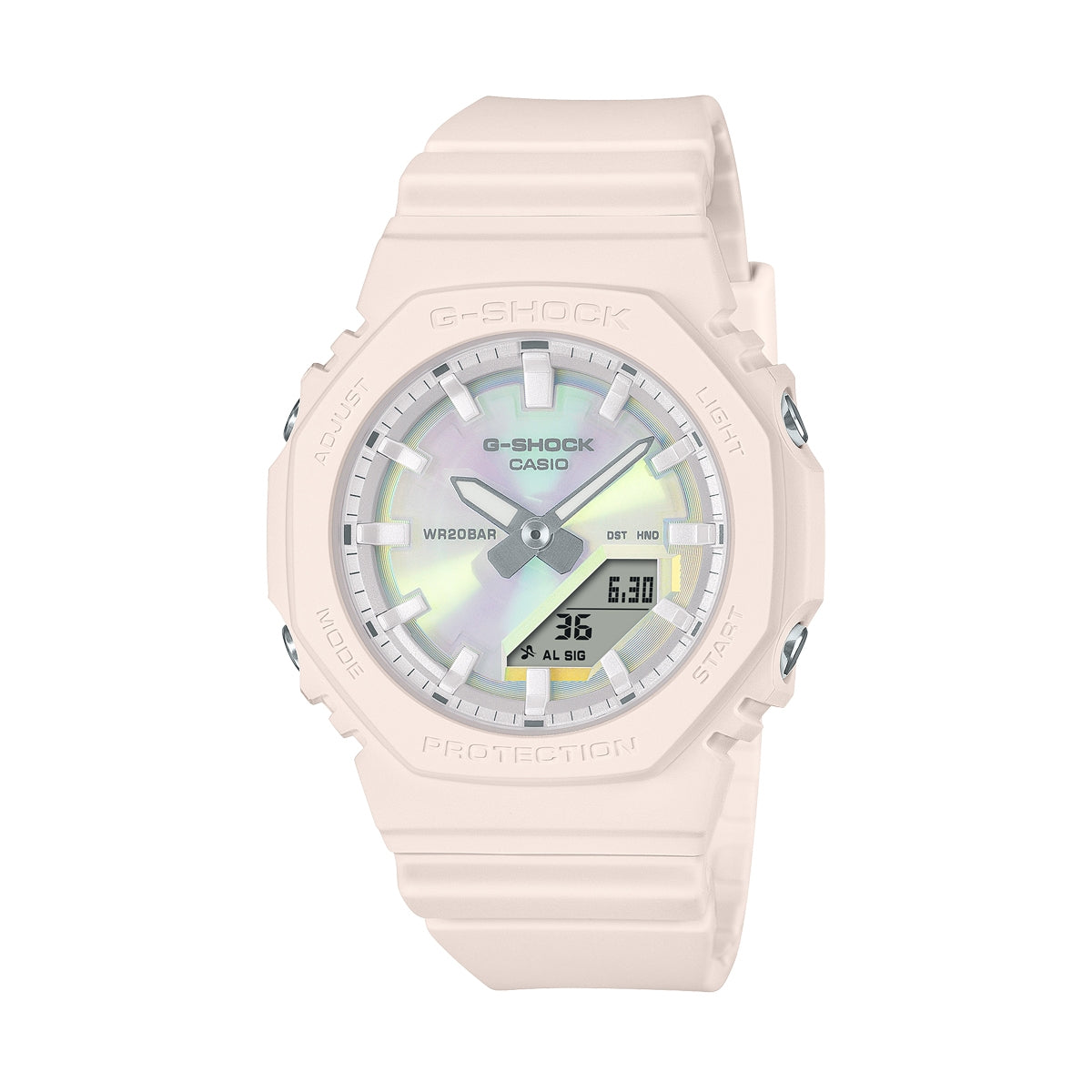 CASIO G-SHOCK Mod. OAK COMPACT TONE ON TONE SERIE - POLARIZED DIAL SERIE - PINK, MOP-0