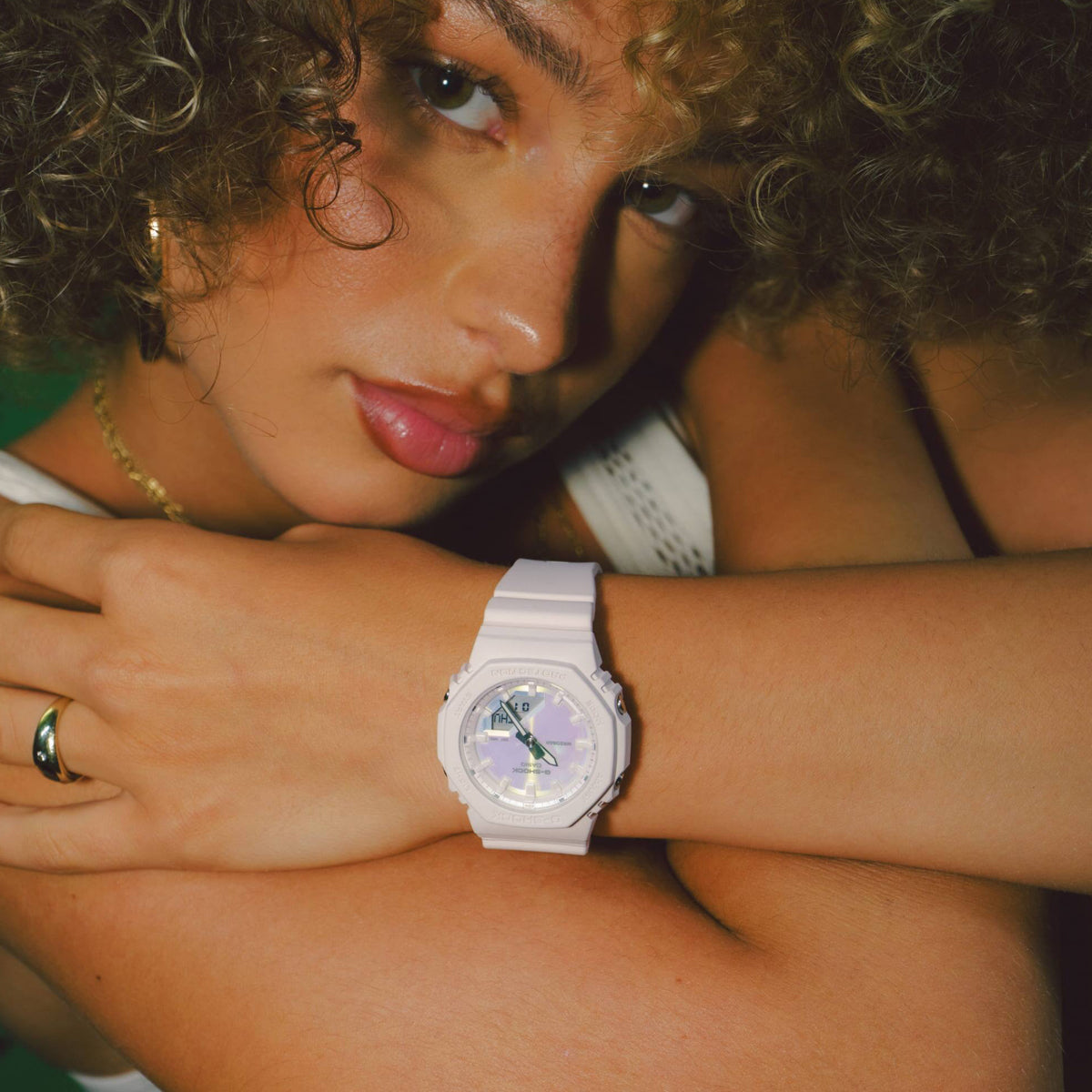 CASIO G-SHOCK Mod. OAK COMPACT TONE ON TONE SERIE - POLARIZED DIAL SERIE - PINK, MOP-4