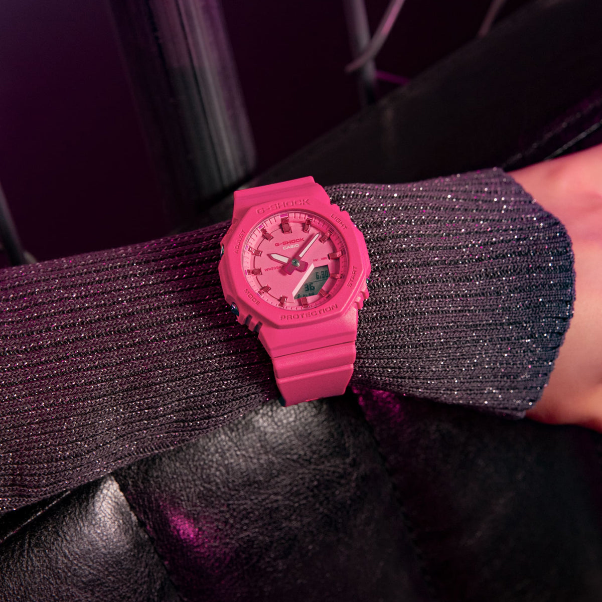 CASIO G-SHOCK Mod. OAK COMPACT POWER PINK SERIE - PINK-2
