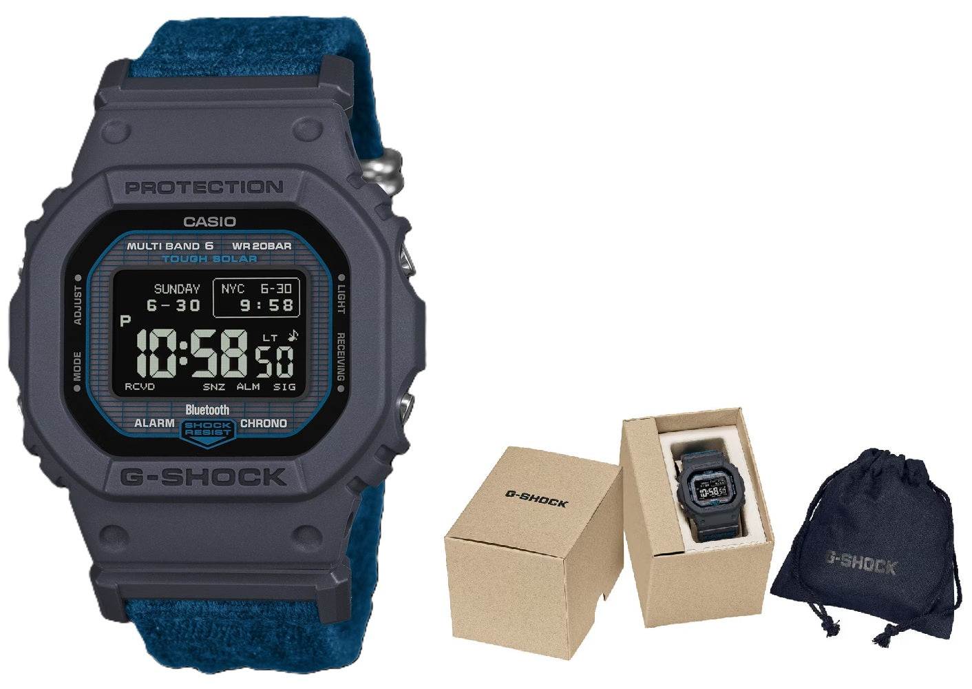 CASIO G-SHOCK Mod. THE ORIGIN RECYCLED CLOTH BAND-0