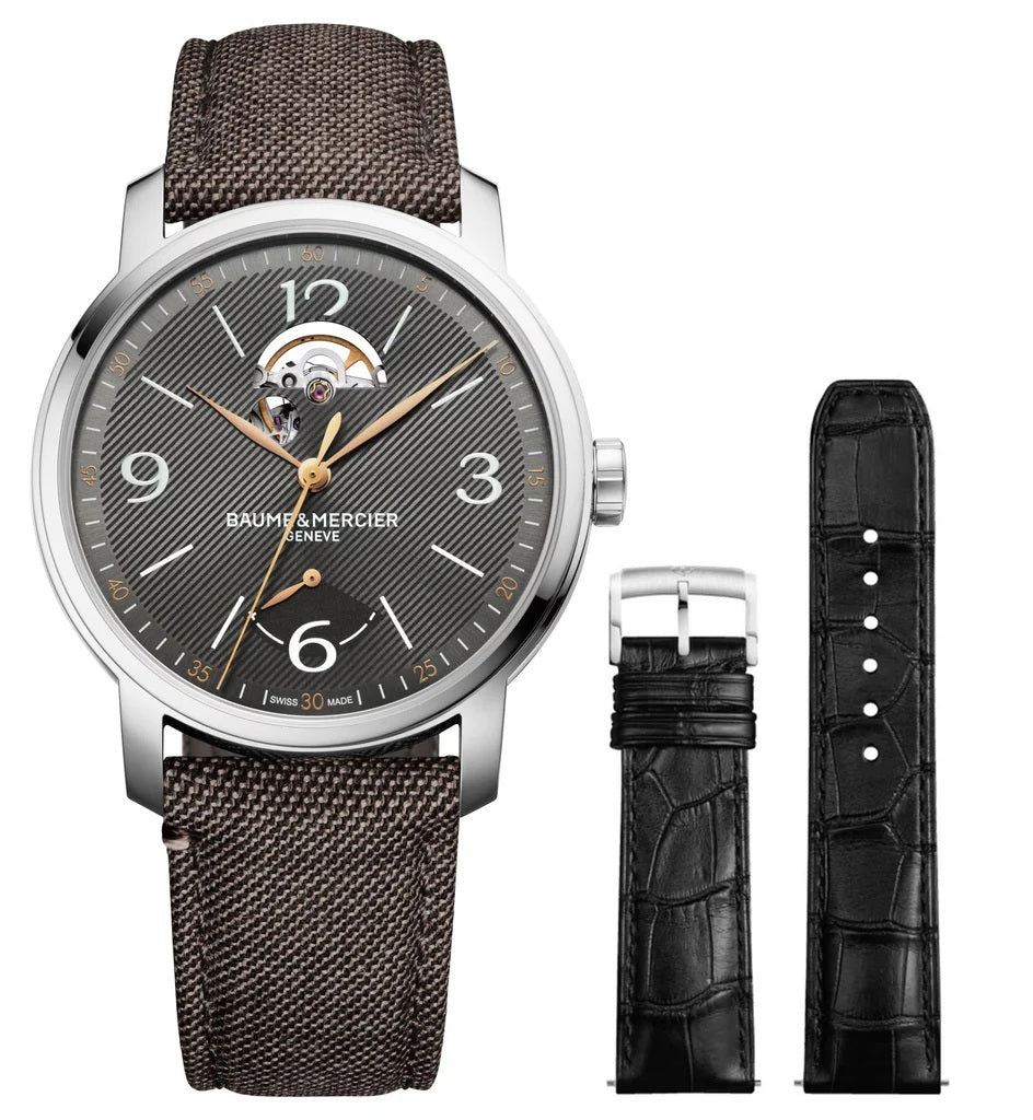 BAUME & MERCIER Mod. CLASSIMA SPECIAL EDITION - Open Balance + Extra strap-0