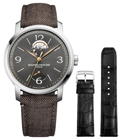 BAUME & MERCIER Mod. CLASSIMA SPECIAL EDITION - Open Balance + Extra strap-0