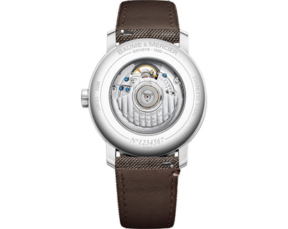 BAUME & MERCIER Mod. CLASSIMA SPECIAL EDITION - Open Balance + Extra strap-2