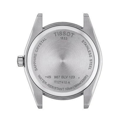 Tissot Gentleman Silver Dial Silver Steel Strap Watch For Men - T127.410.11.031.00