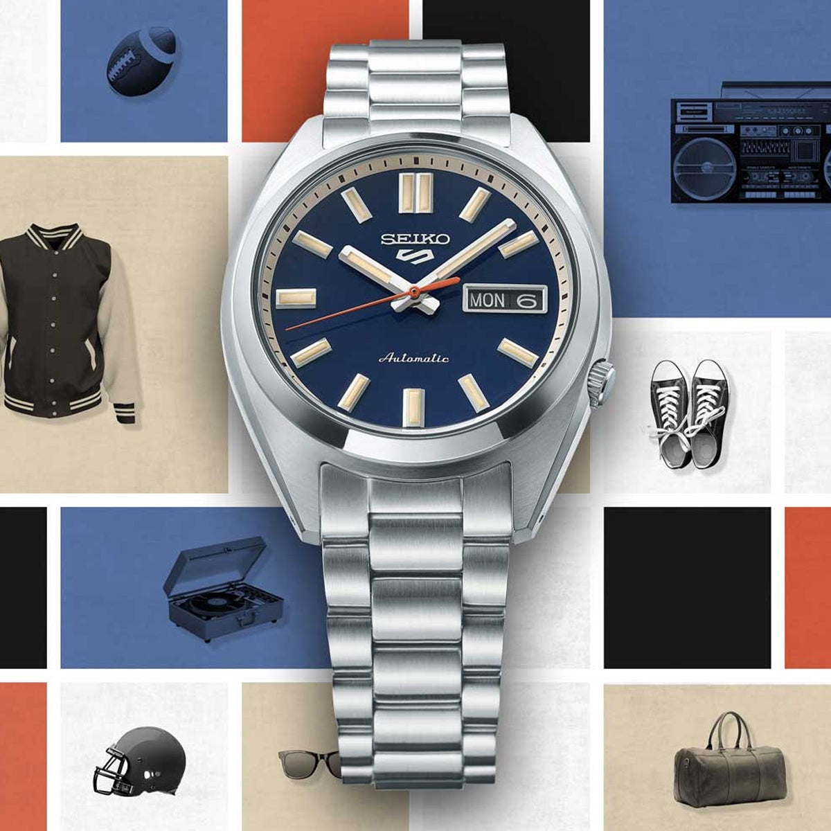 SEIKO 5 WATCHES Mod. SRPK87K1-7