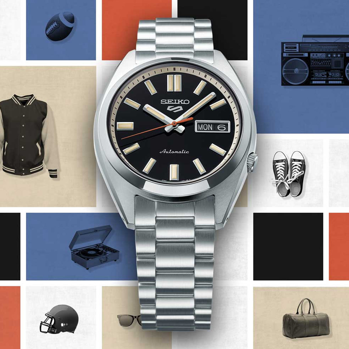 SEIKO 5 WATCHES Mod. SRPK89K1-5