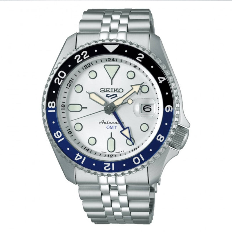 SEIKO 5 Mod. SPORTS AUTOMATIC GMT - WHITE-0