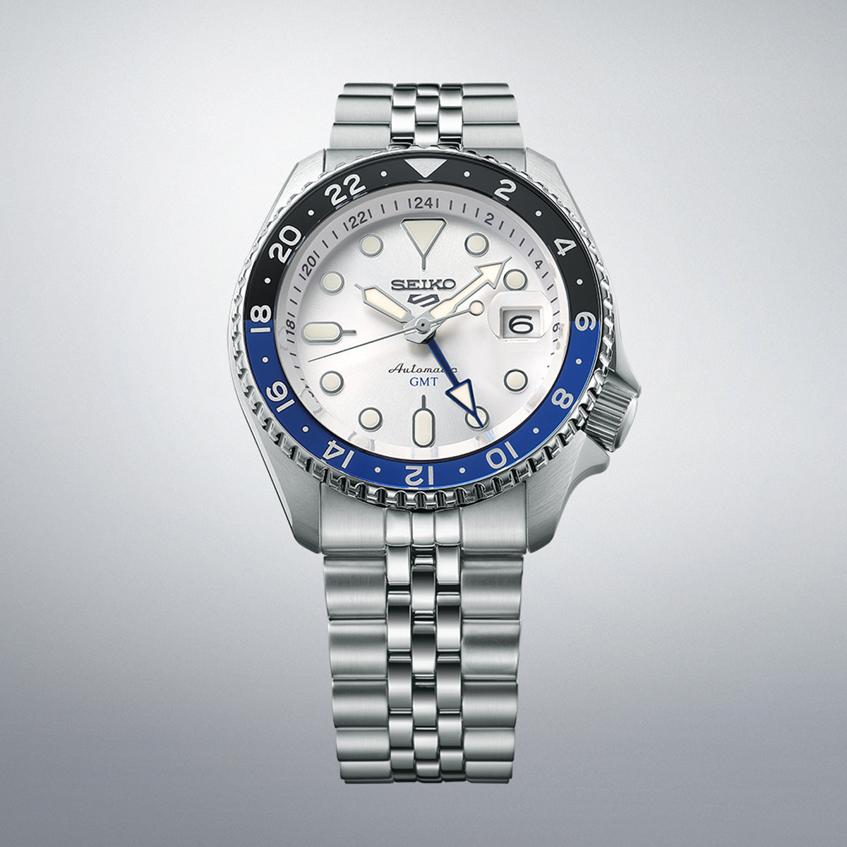 SEIKO 5 Mod. SPORTS AUTOMATIC GMT - WHITE-1