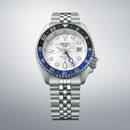 SEIKO 5 Mod. SPORTS AUTOMATIC GMT - WHITE-1