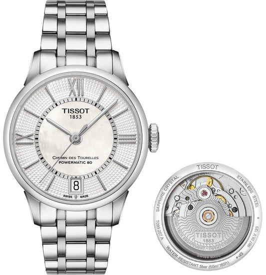 TISSOT Mod. CHEMIN DES TOURELLES POWERMATIC 80-0