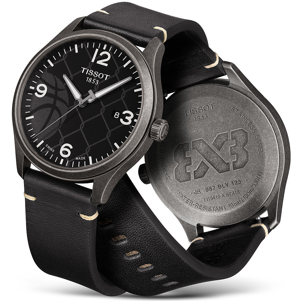 TISSOT Mod. GENT XL 3X3 STREET BASKETBALL Special Pack + Extra Strap-1