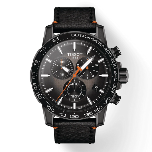 Tissot Supersport Chrono Grey Dial Black Nylon Strap Watch For Men - T125.617.36.081.00
