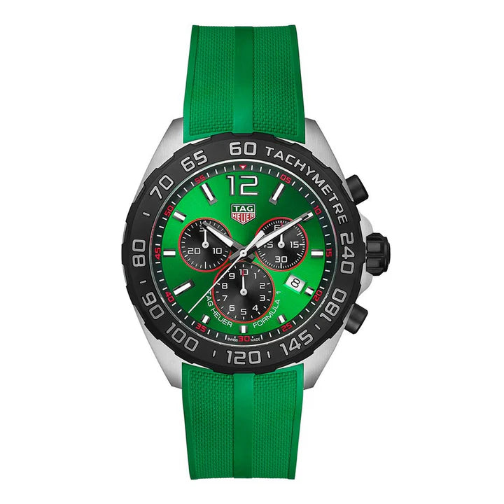 Formula 1 Green Chronograph Quartz Men’s Watch - CAZ101AP.FT8056