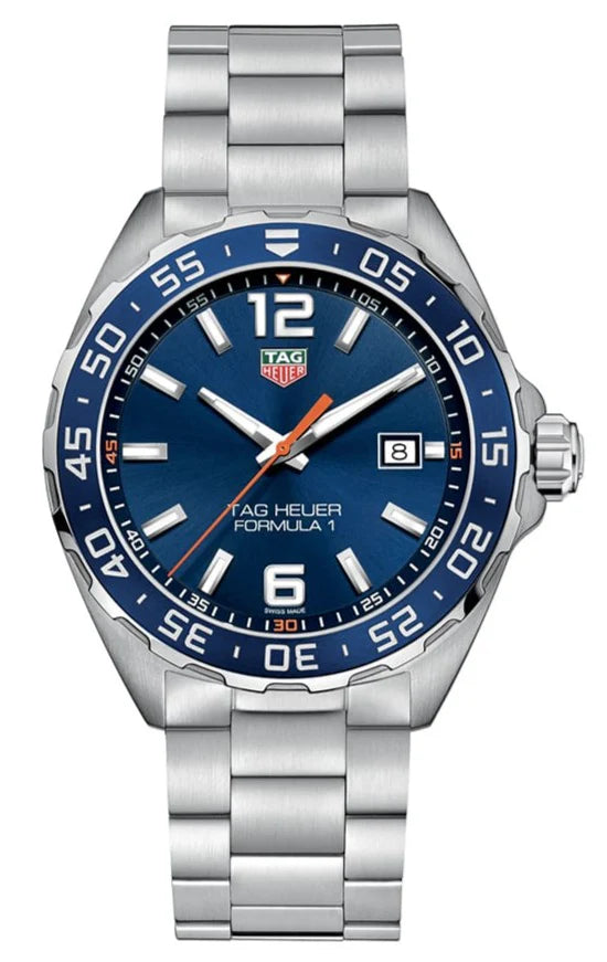 Tag Heuer Formula 1 Quartz Blue Dial Watch for Men - WAZ1010.BA0842