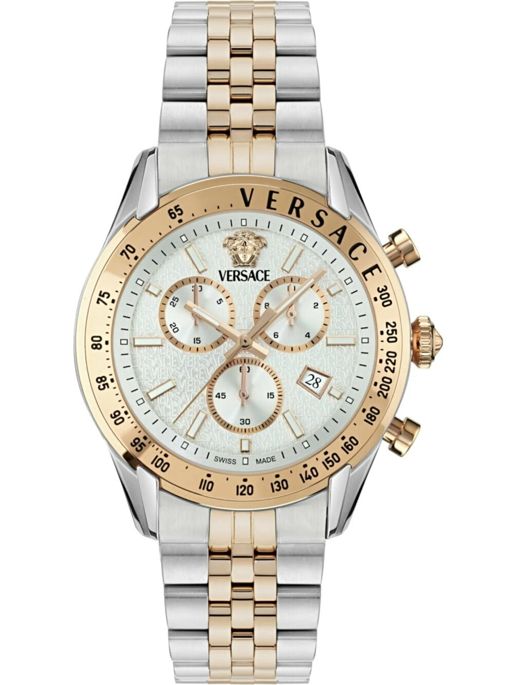 VERSACE Mod. CHRONO MASTER - SILVER-0