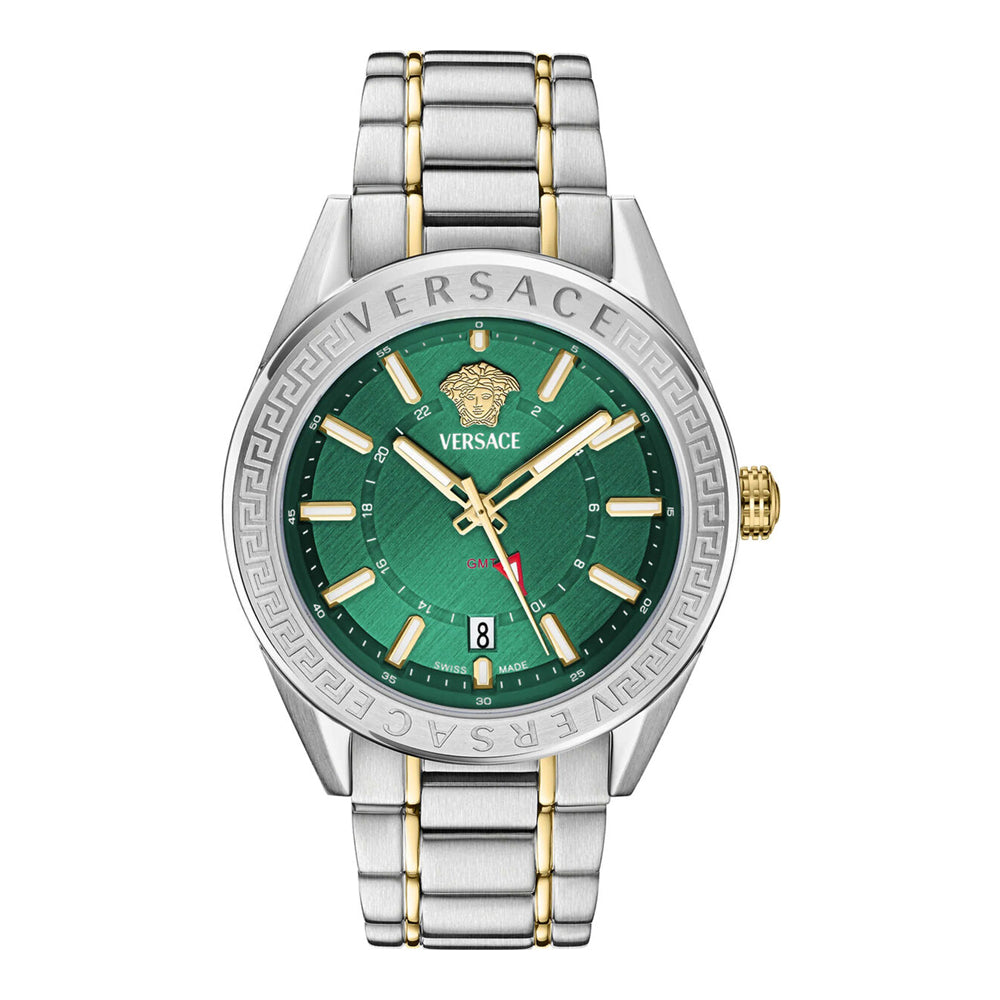 Versace VEAFA0524 V-Code GMT Men's Watch