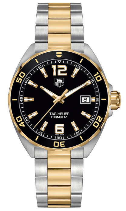 Formula 1 Quartz Bezel Plated Watch for Men - WAZ1121.BB0879