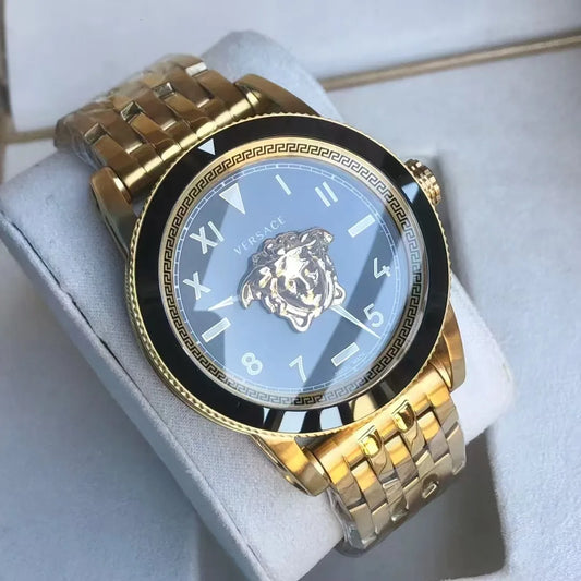 Versace V-Palazzo Men's Gold Watch VE2V00322