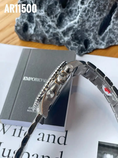 Armani Diver Chronograph Green Dial Men’s Watch AR11500