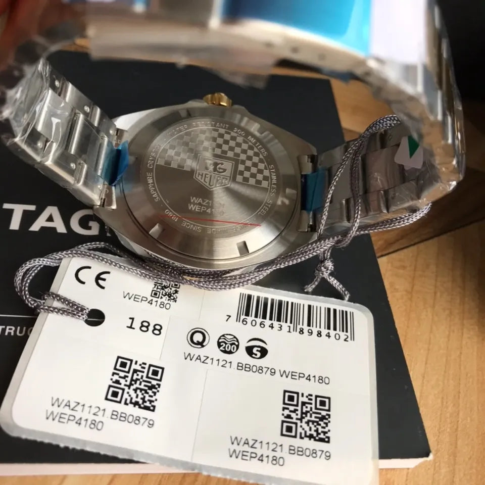 Tag Heuer Formula 1 Quartz Bezel Plated Watch for Men - WAZ1121.BB0879