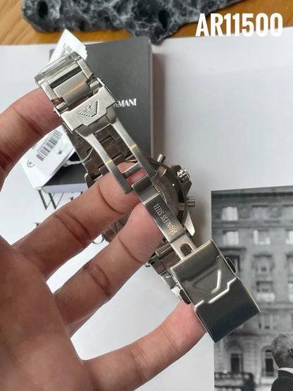 Armani Diver Chronograph Green Dial Men’s Watch AR11500