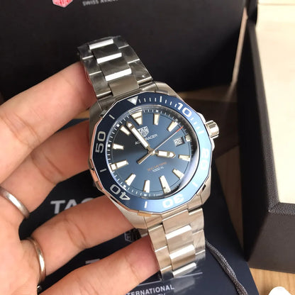 Aquaracer Blue Dial Men's Watch Sale WAY111C.BA0928