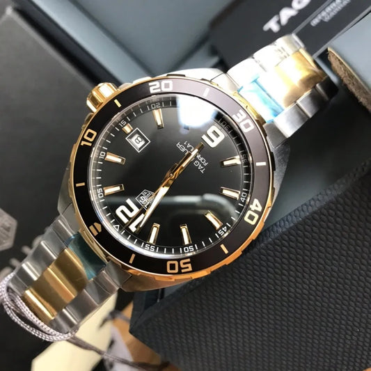 Tag Heuer Formula 1 Quartz Bezel Plated Watch for Men - WAZ1121.BB0879