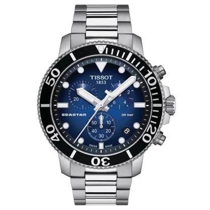 Tissot Seastar 1000 Men's Blue Gradient Chronograph Watch T120.417.11.041.01