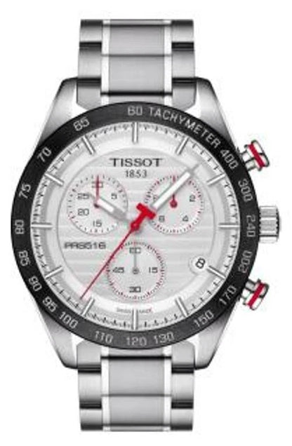 T-Sport PRS 516 Chronograph White Dial Men's Watch T100.417.11.031.00
