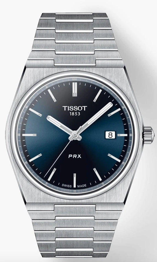Tissot PRX 40MM Blue Dial Men's Watch Stainless Steel T137.410.11.041.00