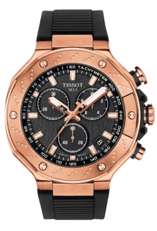 Tissot T-Race Chronograph Black Dial Quartz Men's Watch T141.417.37.051.00