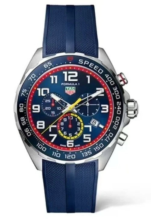 Tag Heuer Formula 1 Chronograph Red Bull Quartz Watch Rubber CAZ101AL.FT8052