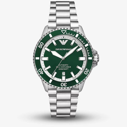 Armani Men's Sea Explorer Green Watch AR60080