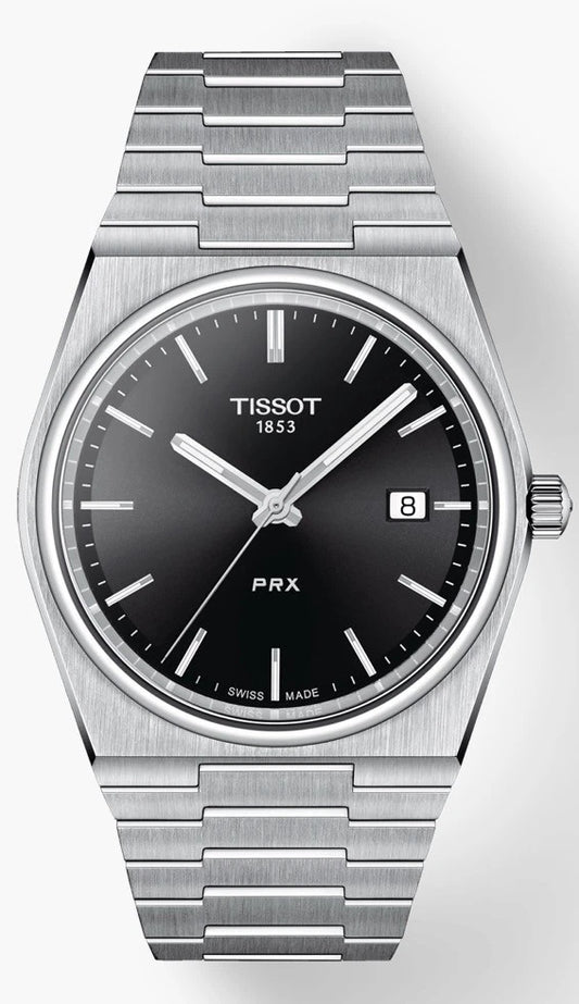 Tissot PRX 40MM Black Dial Men's Watch Stainless Steel T137.410.11.051.00