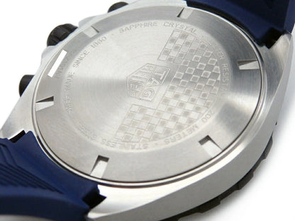 Formula 1 Chronograph Blue Dial Rubber - CAZ101AV.FT8077