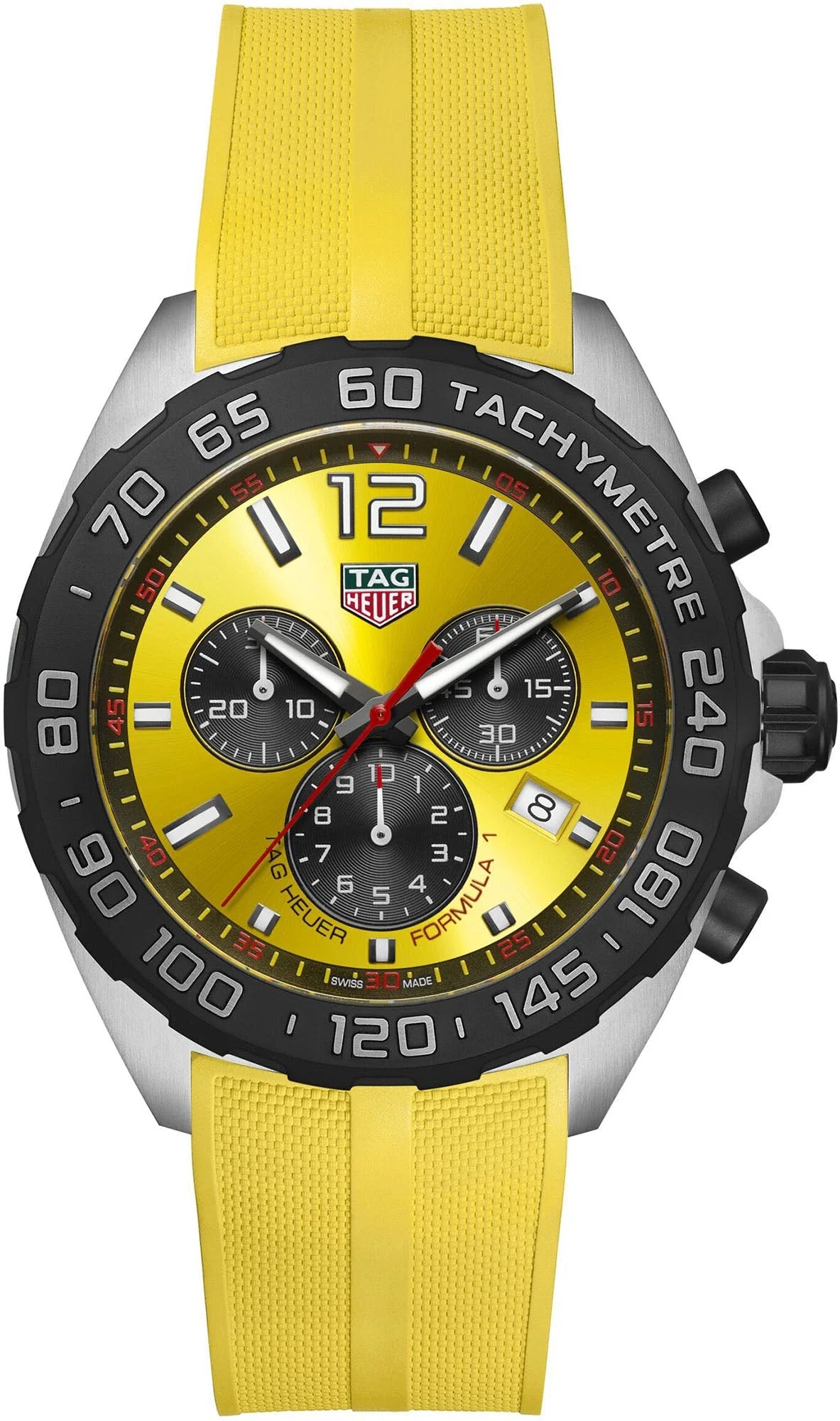 Formula 1 Yellow Chronograph Quartz Men’s Watch - CAZ101AM.FT8054