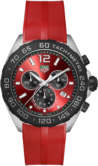 Formula 1 Red Chronograph Quartz Men’s Watch - CAZ101AN.FT8055