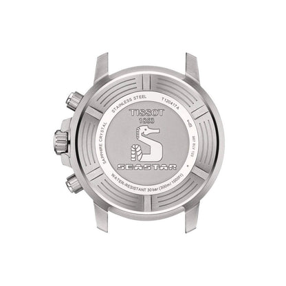 Tissot Men's 45.5mm Seastar 1000 Chronograph Watch Model: T120.417.11.091.01