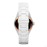 New Emporio Armani AR1472 White Ceramica Gold