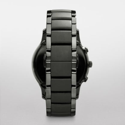 Armani AR1452 Dial 43MM Black Ceramic Matte Men's Watch