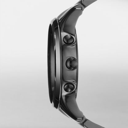 Armani AR1452 Dial 43MM Black Ceramic Matte Men's Watch