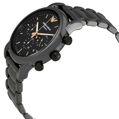 Armani AR1509 Luigi Ceramic Black Men's Watch