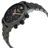 Emporio Armani AR1509 Luigi Ceramic Black Dial Chronograph Men's Watch