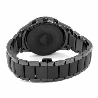 Armani AR1452 Dial 43MM Black Ceramic Matte Men's Watch