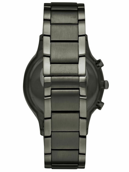 Armani Watches AR11215 Grey & Blue Steel Chronograph Men's Watch